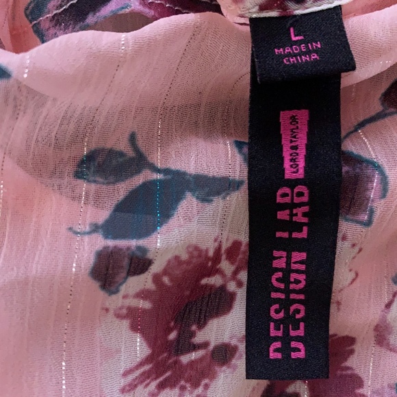 DESIGN LAB LORD & TAYLOR Sleeveless Blouse - Picture 4 of 7